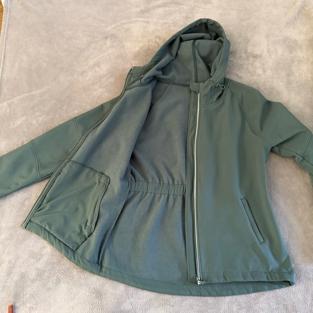 Fabletics Full Zip Hooded Performance Jacket Size… - image 8